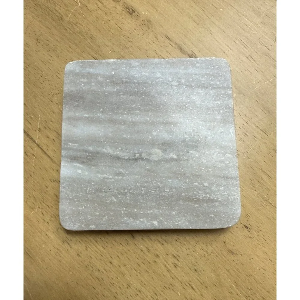Thirstystone Desert Marble Single Square Coaster grey 4